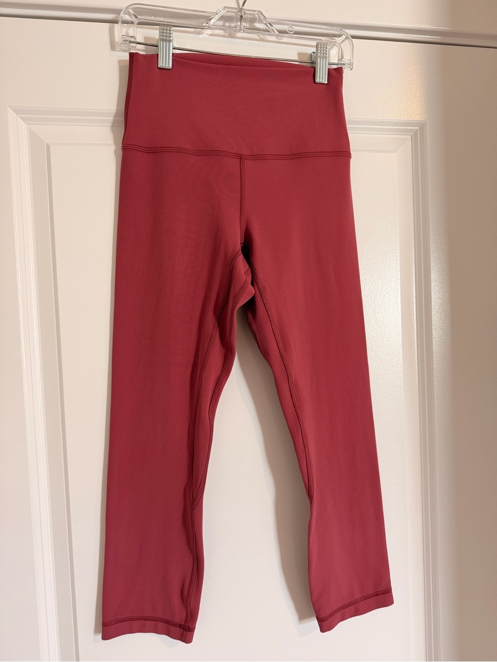 Lululemon Align High Rise 25” Salmon Peach Pink Leggings (Size 4)
